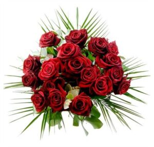 ramo de rosas rojas