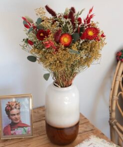 Bouquet Fida flores secas jarron