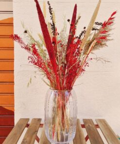 Ramo jade flores secas